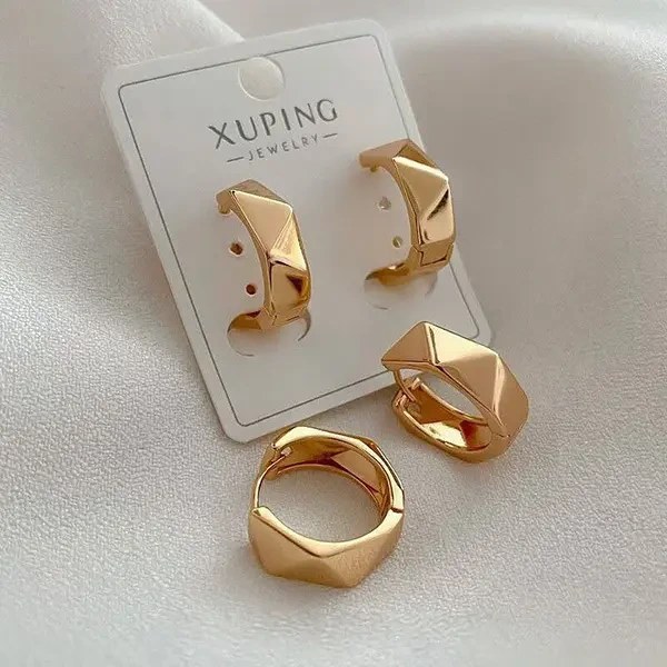 گوشواره ژوپینگ طرح طلا